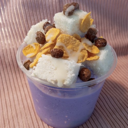 ปังเย็นนมสดเผือก