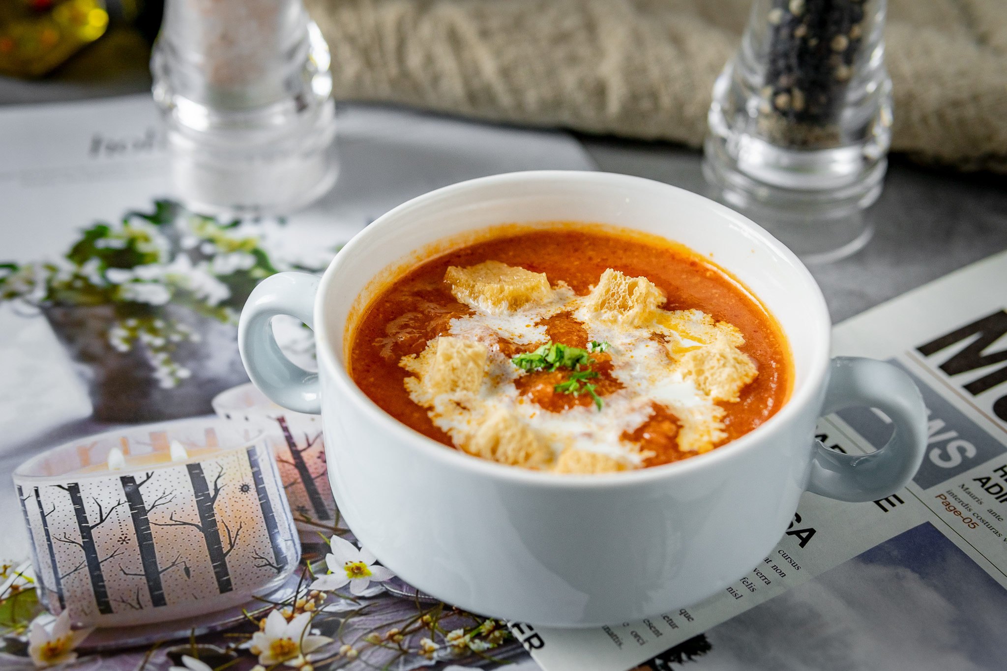 Tomatoes soup 0803