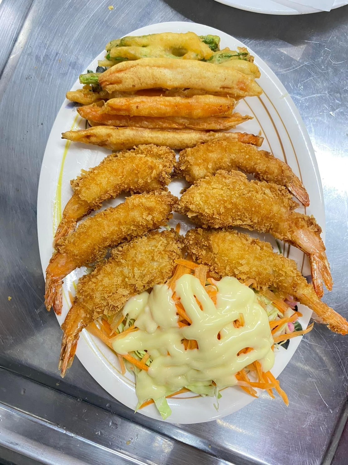 กุ้งชุปแปังทอด