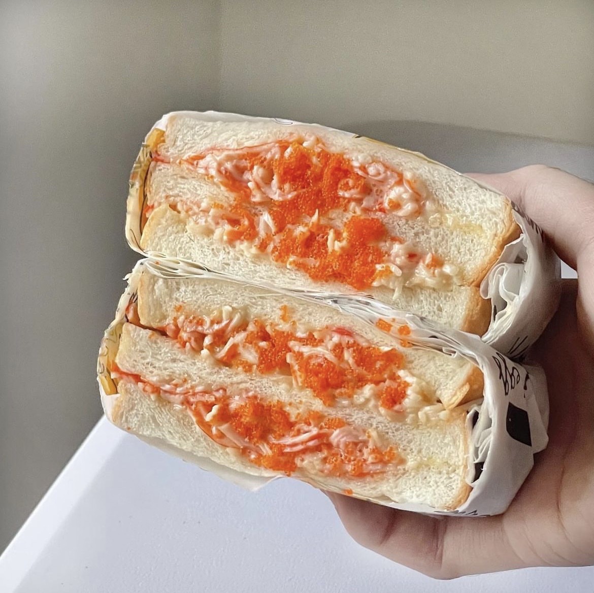 ปูอัดไข่กุ้ง