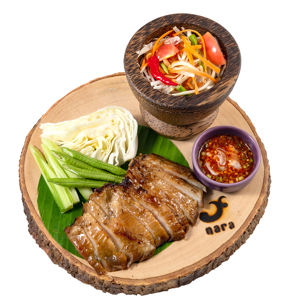 Set Som Tum Moo Yang
