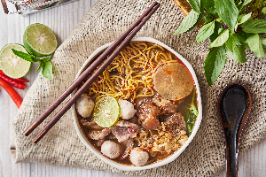Spicy TomYum Noodles.