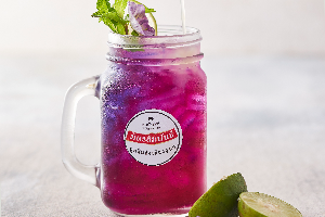 Butterfly Pea with Lime Juice
