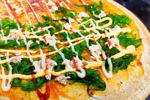 พิซซ่า ยำหร่าย ทูน่า