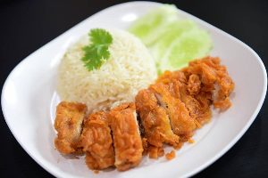 Fried Chicken & rice