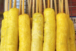 ไข่หมึกย่าง