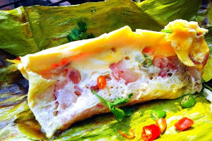 ไข่ห่อจิ้นส้ม ย่าง