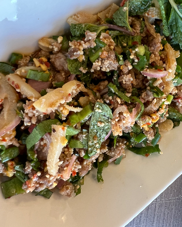 ลาบเนื้อโบราณ