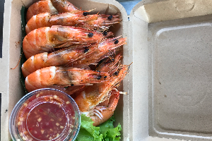 กุ้งลวก