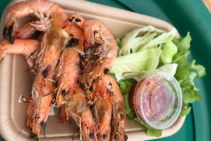 กุ้งเผา