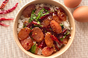 กะเพราไก่เชียง