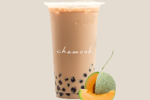 ชานมแคนตาลูป