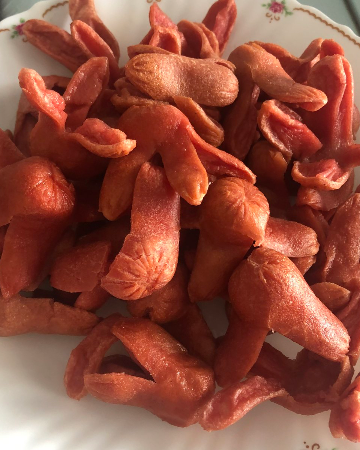 ฮอดดอกแดงทอด