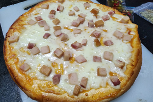พิซซ่าแฮมชีส ใหญ่ ham cheese (L)