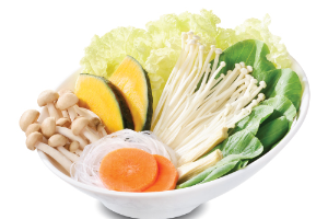 ชุดผักรวม (Mixed vegetables set)