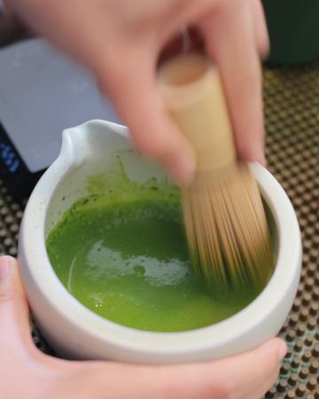 Matcha latte: มัทฉะนม