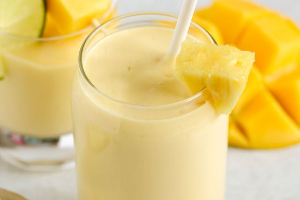 น้ำสับปะรดปั่น