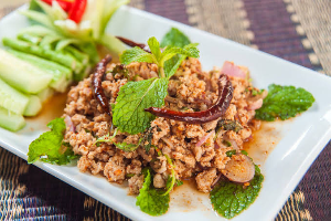 Larb Moo (Thai Spicy Pork Salad)