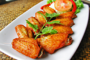 ปีกไก่ทอด