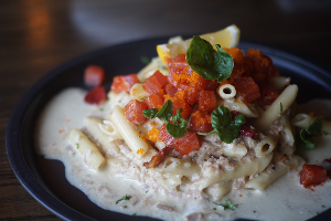 เพนเน่พาสต้าซอสครีมทูน่า