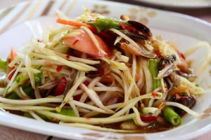 ส้มตำปูปลาร้า