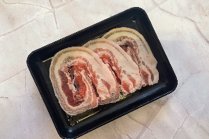 หมูสามชั้นกลม