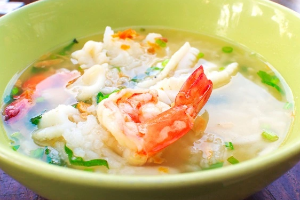 ข้าวต้มกุ้ง/หมู/ไก่