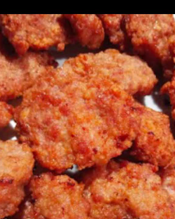 หมูก้อน ทอกกระเทียม