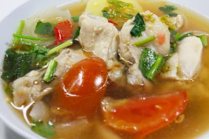 ซุปไก่พรีเมียม (PREMIUM SOUP WITH CHICKEN)