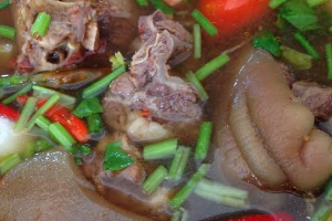ซุปตีนแพะ (MUTTON SOUP)/FOOT