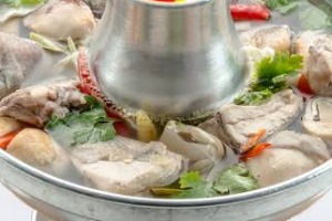 ต้มยำปลากะพง (TOM YAM SNAPPER FISH)
