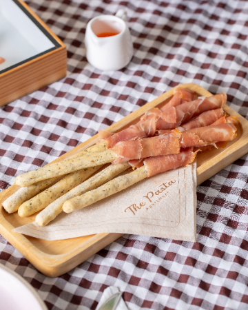 Grissini And Parma Ham