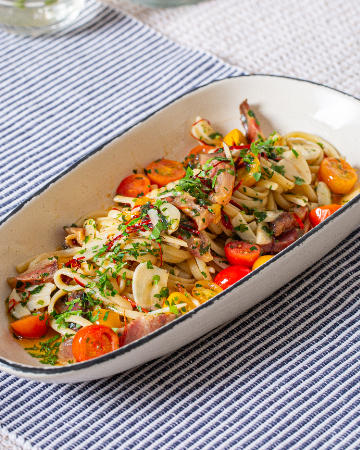 Linguine Aglio olio special