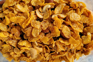 คอร์นเฟลคเคลือบคาราเมล น้ำผึ้ง (Cornflake caramel honey)