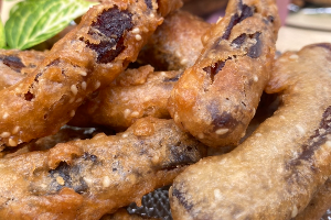 กล้วยอบทอด ขนาดเล็ก  (Fried dried bananas Size S)