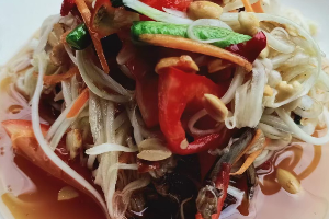 ส้มตำไทยปู