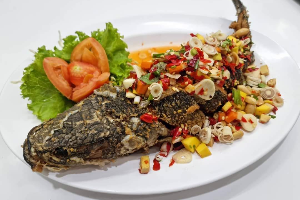 ปลาช่อนลุยสวน