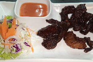 เนื้อแดดเดียวทอด