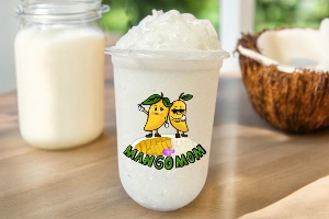 Fresh Coconut Milkshake 真正的椰奶昔