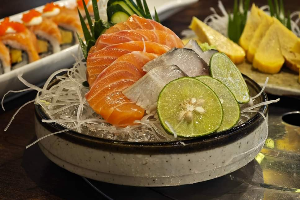 Salmons Sashimi แซลมอน