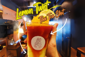 Lemon Twist Thai Tea Shot