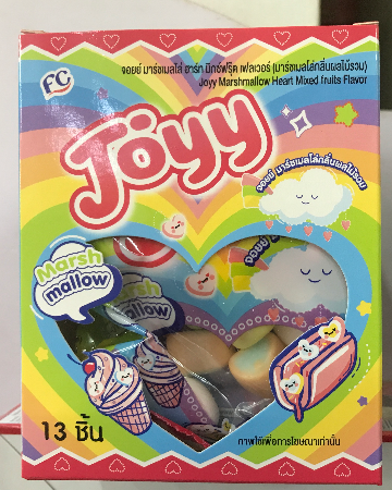 จอยย์ มาร์ชเมลโล่กลิ่นผลไม้รวม5บ.(12)