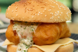 เบอร์เกอร์ปลากรอบ