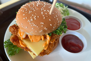 เบอร์เกอร์ปลากรอบชีส