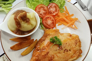 Black Pepper Chicken Steak