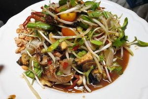ตำป่า  (wild papaya salad)