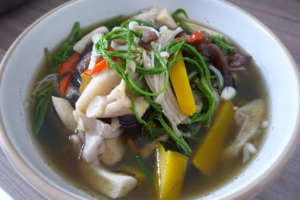 แกงเห็ด  (Spicy Mushroom Soup)