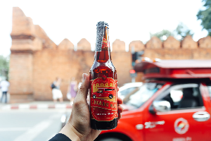 Local beer IPA รถแดง