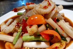 ตำไหลบัว กุ้งสด