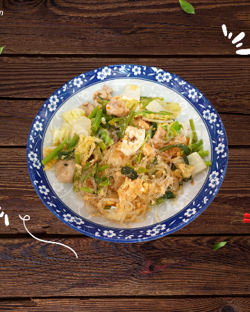 สุกี้แห้ง